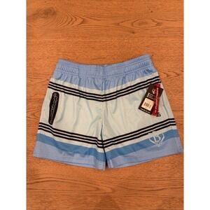 Baseball Lifestyle 101 Blue Crayon  Mesh Shorts with Pockets Adult Large